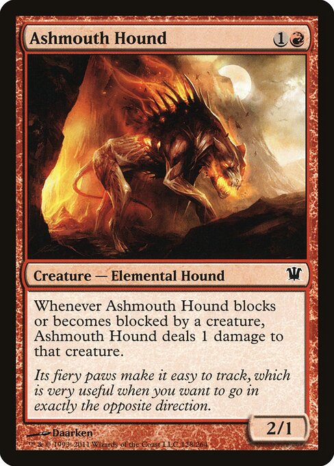 Ashmouth Hound - Innistrad - 128