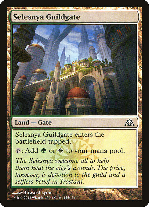 Selesnya Guildgate - Dragon's Maze - 155