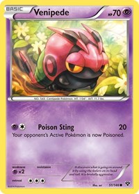 Venipede - XY Base Set - 51/146