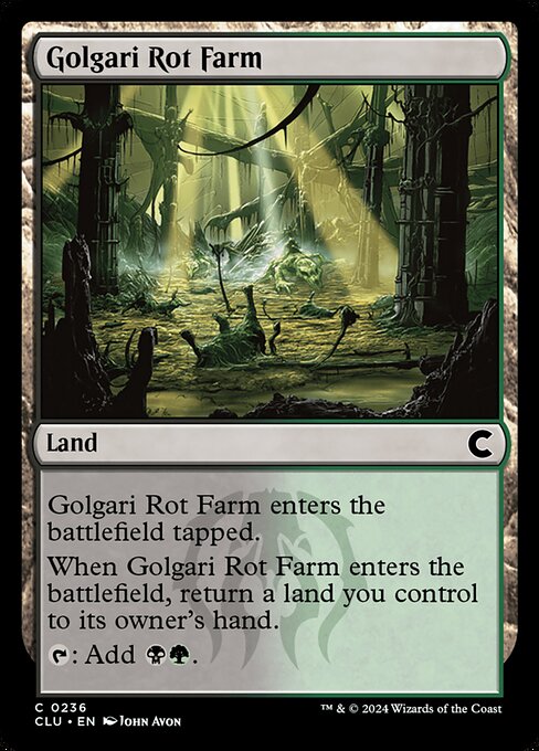 Golgari Rot Farm - Ravnica: Clue Edition - 236