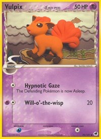 Vulpix (Delta Species) - EX Dragon Frontiers - 70/101