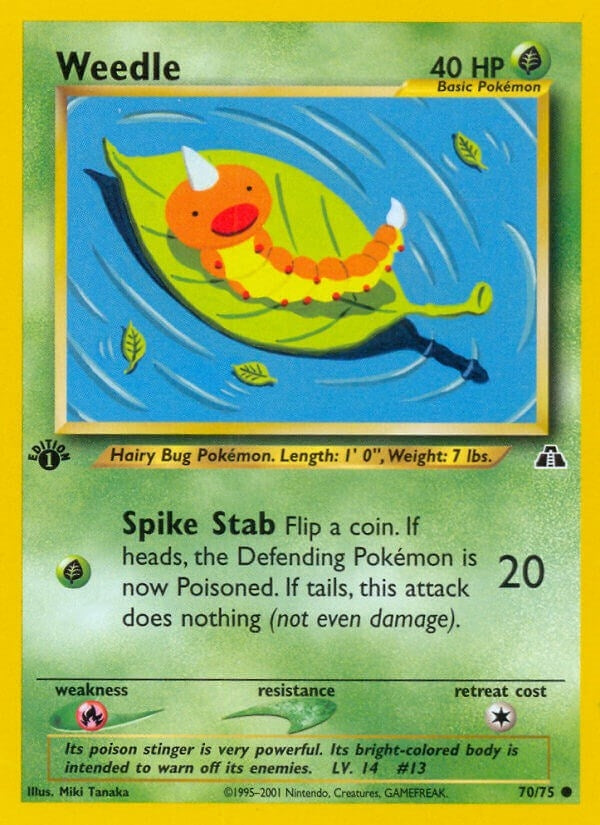 Weedle (70/75) (N2)