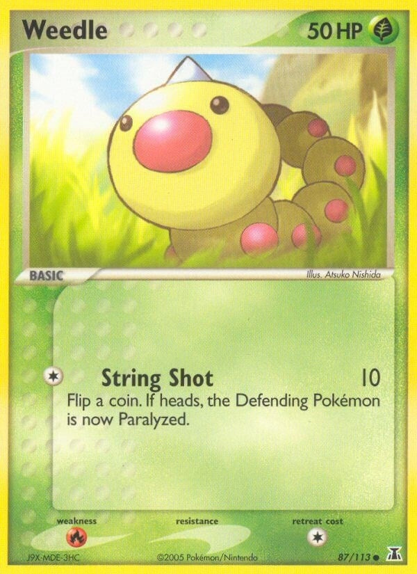 Weedle (87/113) (DS)