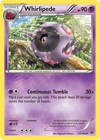 Whirlipede - XY Base Set - 52/146