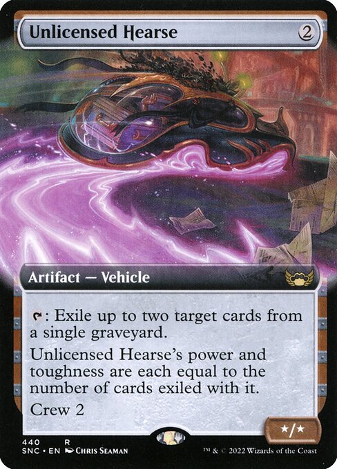 Unlicensed Hearse - Streets of New Capenna - 440