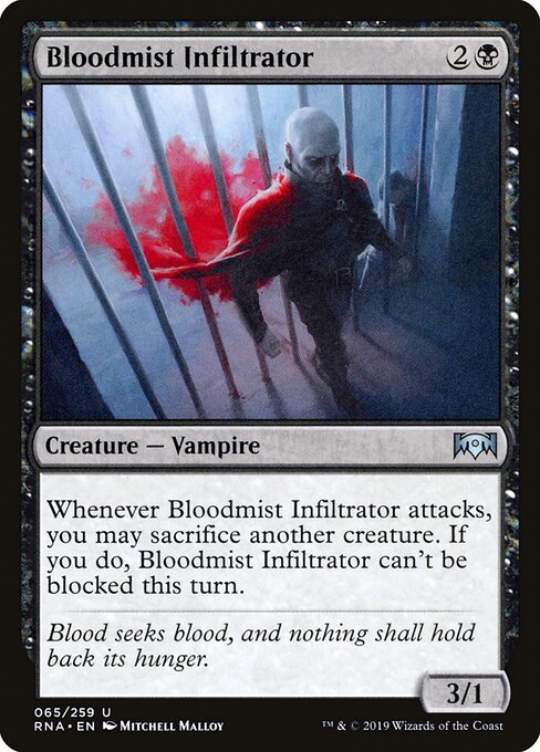 Bloodmist Infiltrator - Ravnica Allegiance - 65