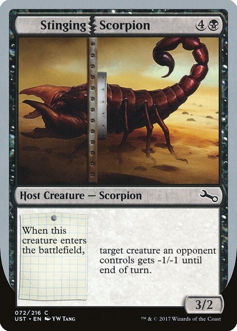 Stinging Scorpion - Unstable - 72