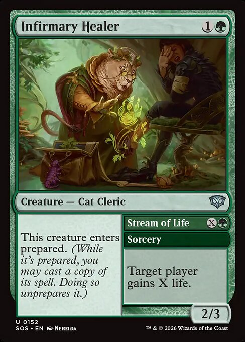 Infirmary Healer // Stream of Life - Secrets of Strixhaven - 152