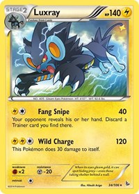 Luxray - XY - Flashfire - 34/106