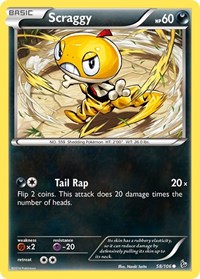 Scraggy - XY - Flashfire - 58/106