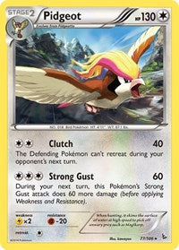 Pidgeot - XY - Flashfire - 77/106