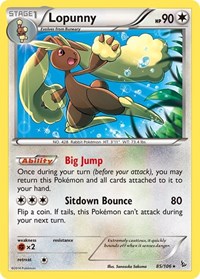 Lopunny - XY - Flashfire - 85/106