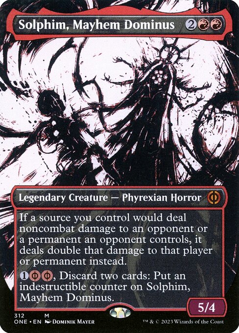Solphim, Mayhem Dominus - Phyrexia: All Will Be One - 312