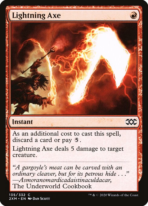 Lightning Axe - Double Masters - 135