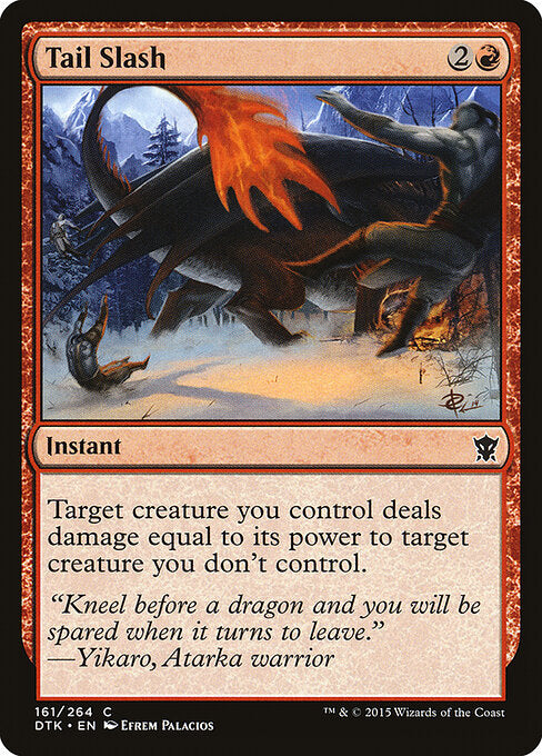 Tail Slash - Dragons of Tarkir - 161