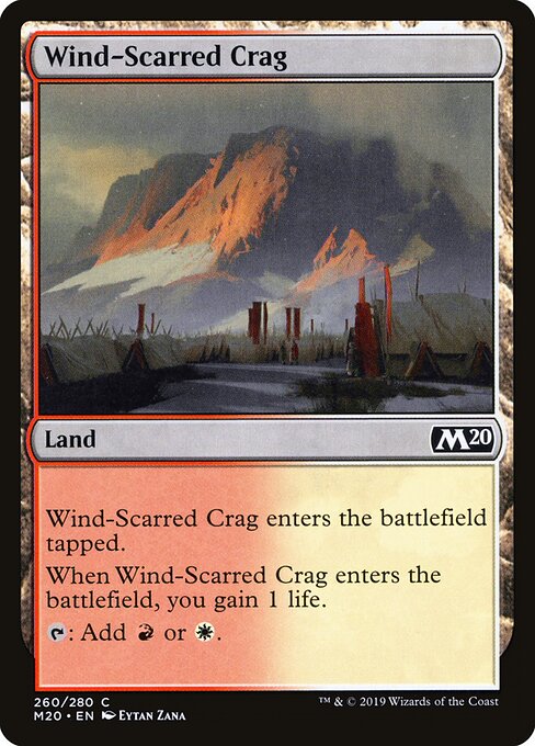Wind-Scarred Crag - Core Set 2020 - 260