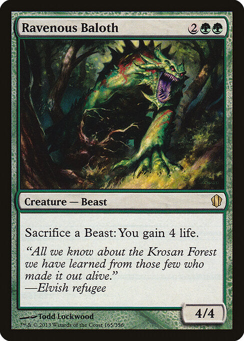 Ravenous Baloth - Commander 2013 - 165