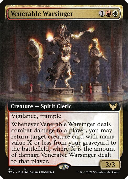 Venerable Warsinger - Strixhaven: School of Mages - 355