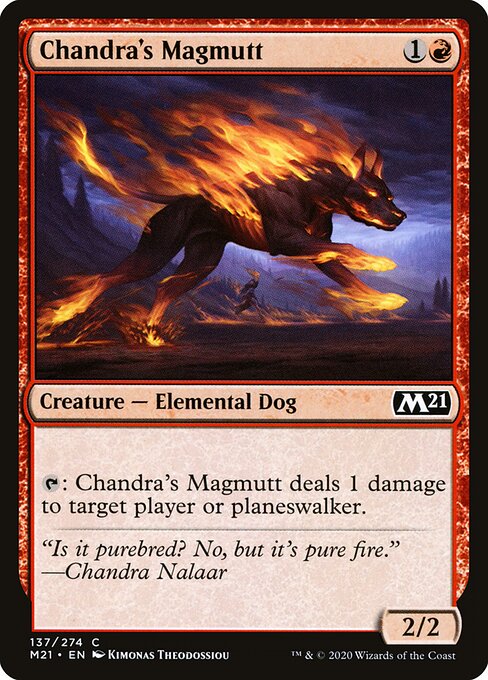 Chandra's Magmutt - Core Set 2021 - 137