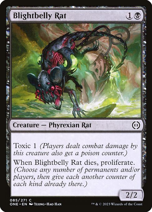 Blightbelly Rat - Phyrexia: All Will Be One - 85