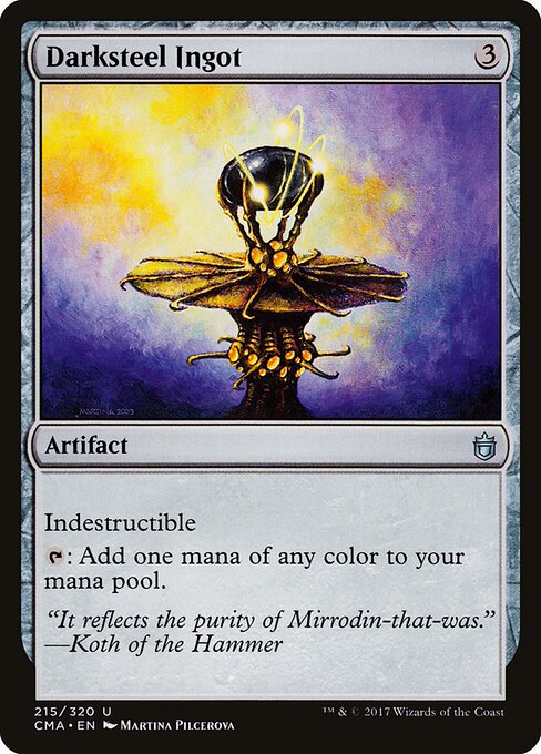 Darksteel Ingot - Commander Anthology - 215