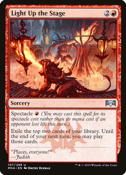 Light Up the Stage - Ravnica Allegiance - 107