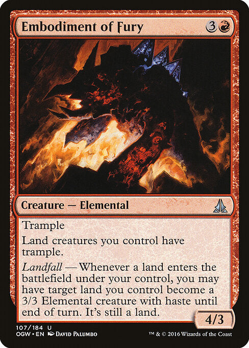 Embodiment of Fury - Oath of the Gatewatch - 107