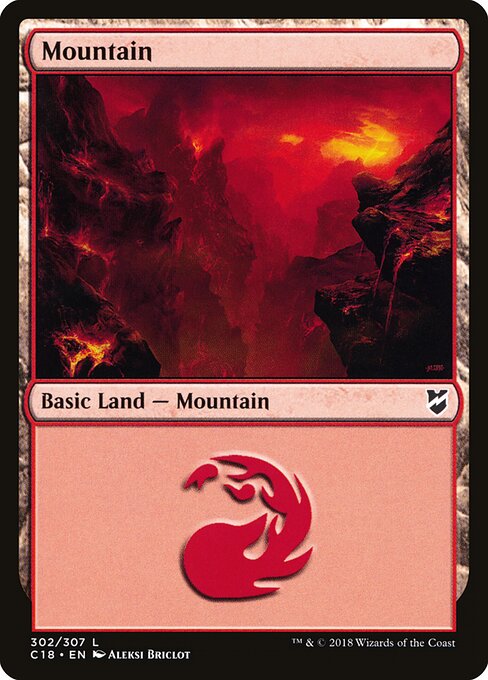 Mountain - Commander 2018 - 302