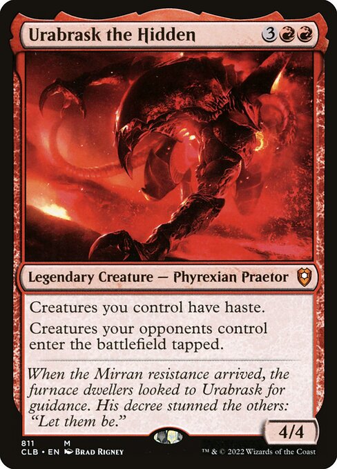 Urabrask the Hidden - Commander Legends: Battle for Baldur's Gate - 811