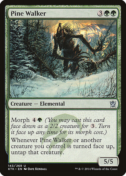 Pine Walker - Khans of Tarkir - 143
