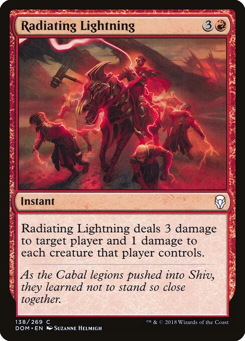 Radiating Lightning - Dominaria - 138