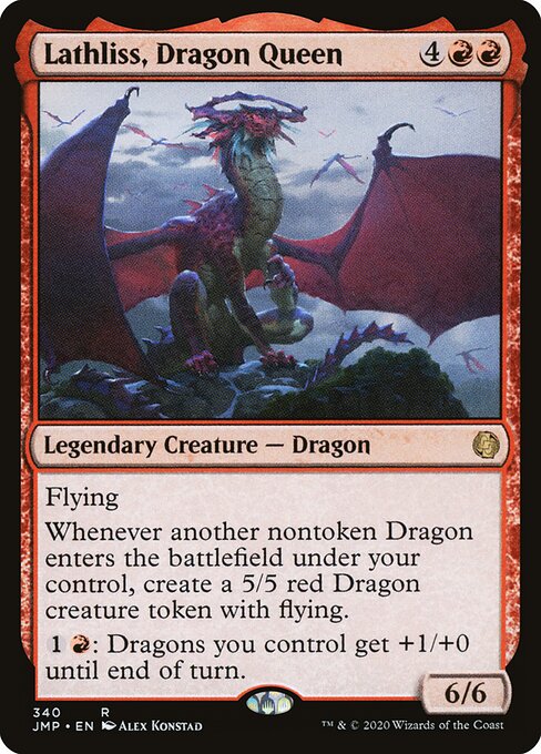 Lathliss, Dragon Queen - Jumpstart - 340