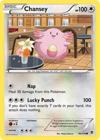 Chansey - XY - Phantom Forces - 80/119