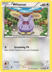 Whismur - XY - Phantom Forces - 83/119