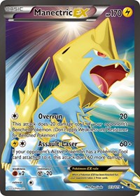Manectric EX (113 Full Art) - XY - Phantom Forces - 113/119