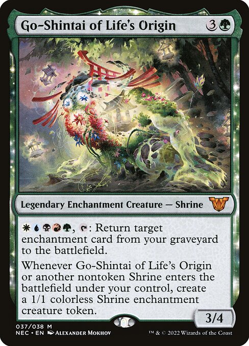 Go-Shintai of Life's Origin - Neon Dynasty Commander - 37