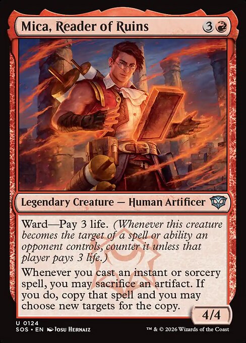 Mica, Reader of Ruins - Secrets of Strixhaven - 124