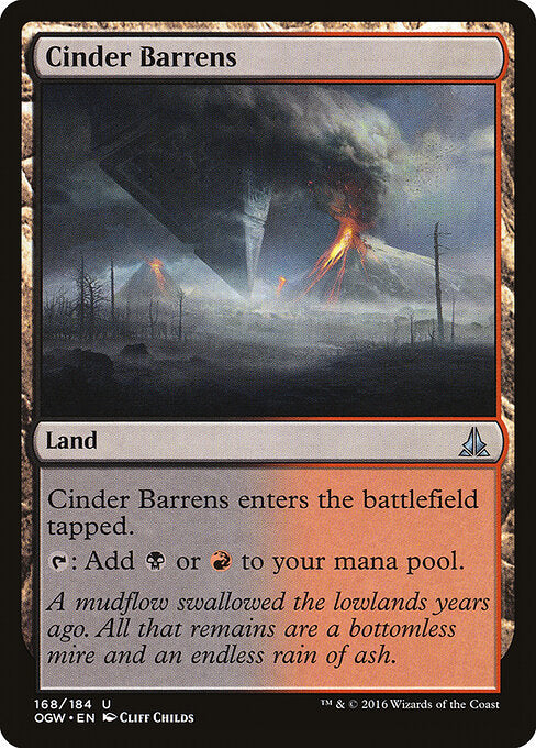 Cinder Barrens - Oath of the Gatewatch - 168