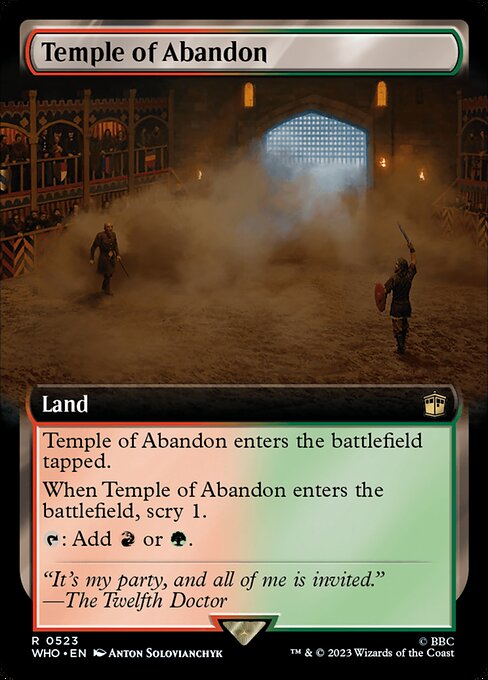 Temple of Abandon - Doctor Who - 523