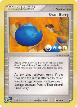 Oran Berry (85/109) (Jumbo Card) [EX: Ruby & Sapphire] – Tier 1 Games