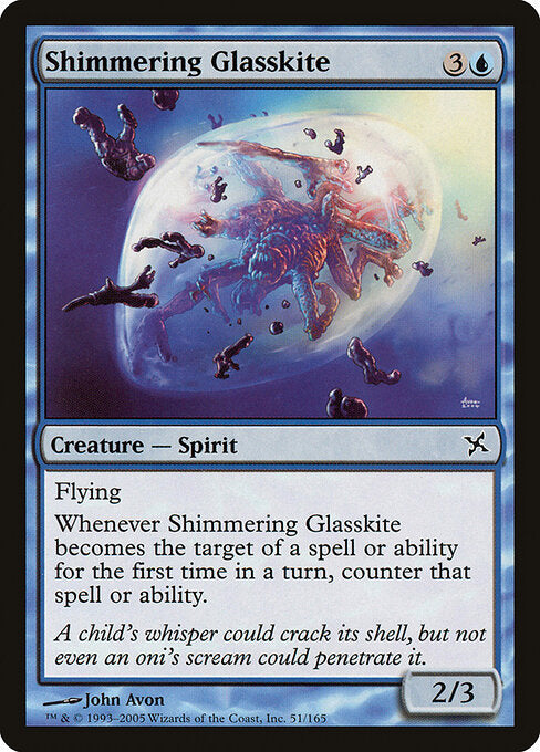 Shimmering Glasskite - Betrayers of Kamigawa - 51