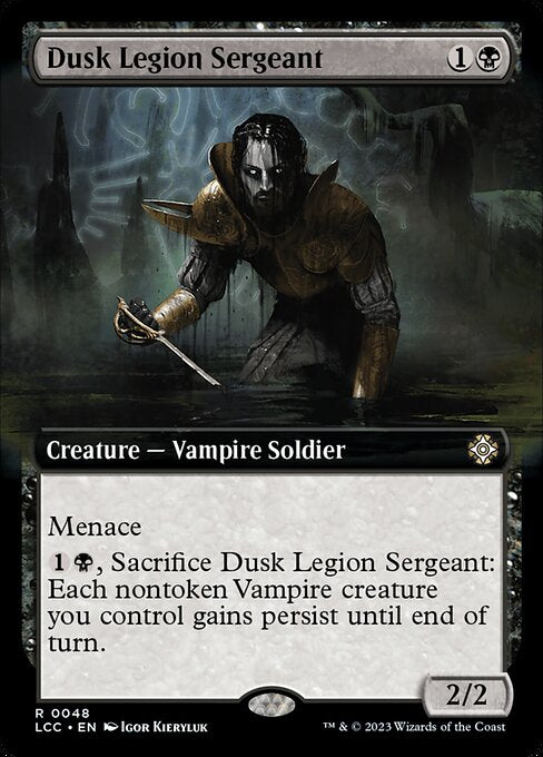 Dusk Legion Sergeant - The Lost Caverns of Ixalan Commander - 48