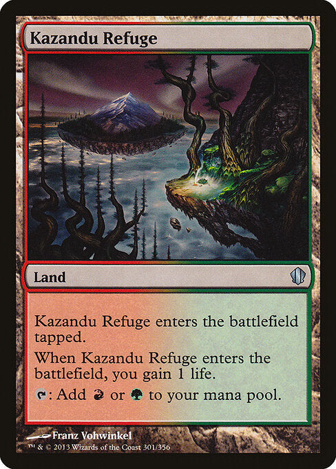 Kazandu Refuge - Commander 2013 - 301