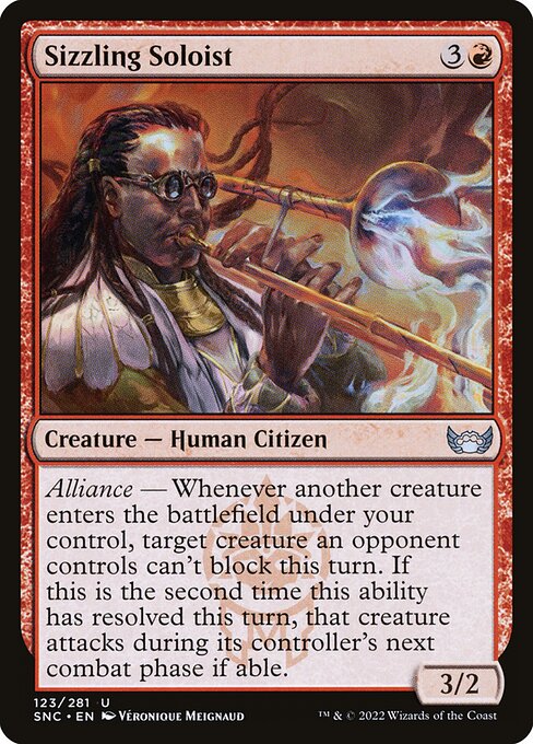 Sizzling Soloist - Streets of New Capenna - 123
