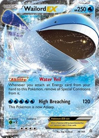 Wailord EX - XY - Primal Clash - 38/160