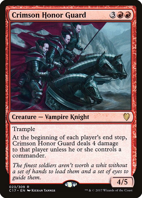 Crimson Honor Guard - Commander 2017 - 23