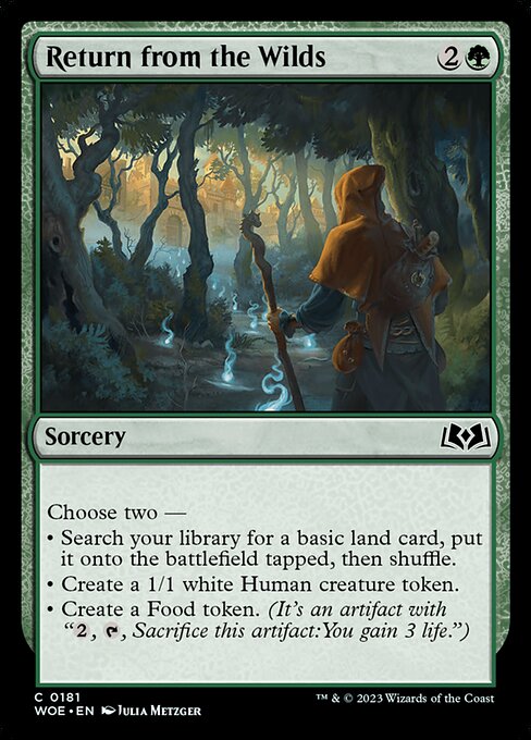 Return from the Wilds - Wilds of Eldraine - 181