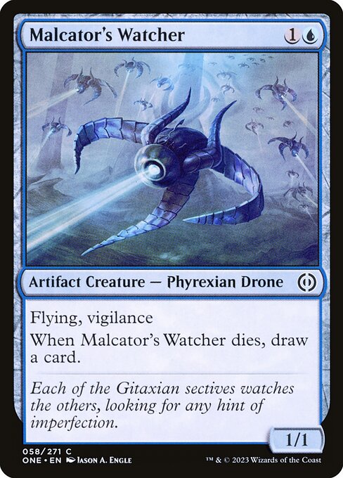 Malcator's Watcher - Phyrexia: All Will Be One - 58