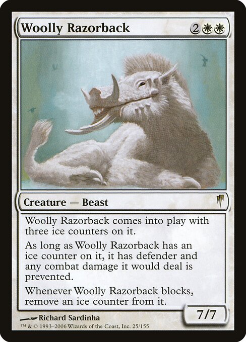Woolly Razorback - Coldsnap - 25