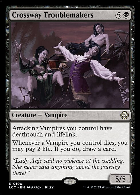 Crossway Troublemakers - The Lost Caverns of Ixalan Commander - 190